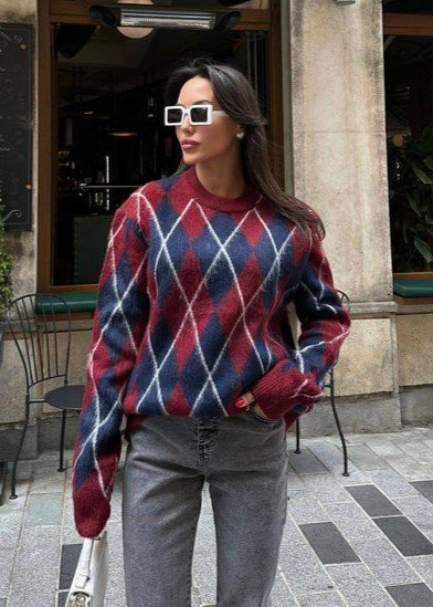 كنزة صوف ناعم