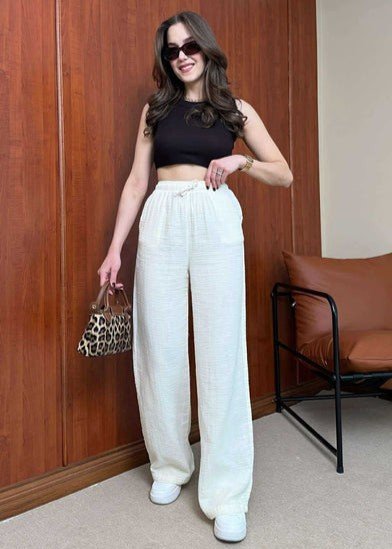 بنطلون لينن